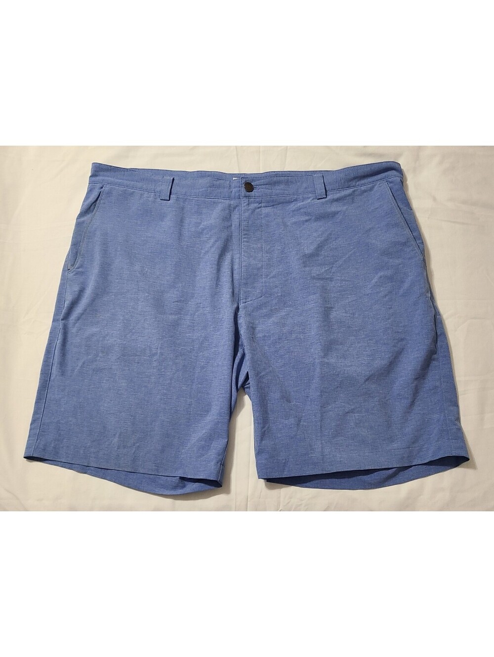 Peter Millar X Essex County Golf Club Shorts Mens Size 42 Blue Chino Performance